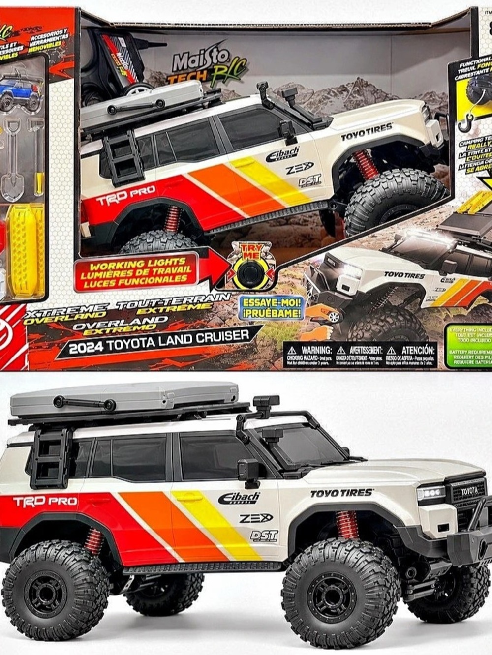 Maisto 2024 Toyota Land Cruiser Toyota Land Cruiser RC Toy NWT